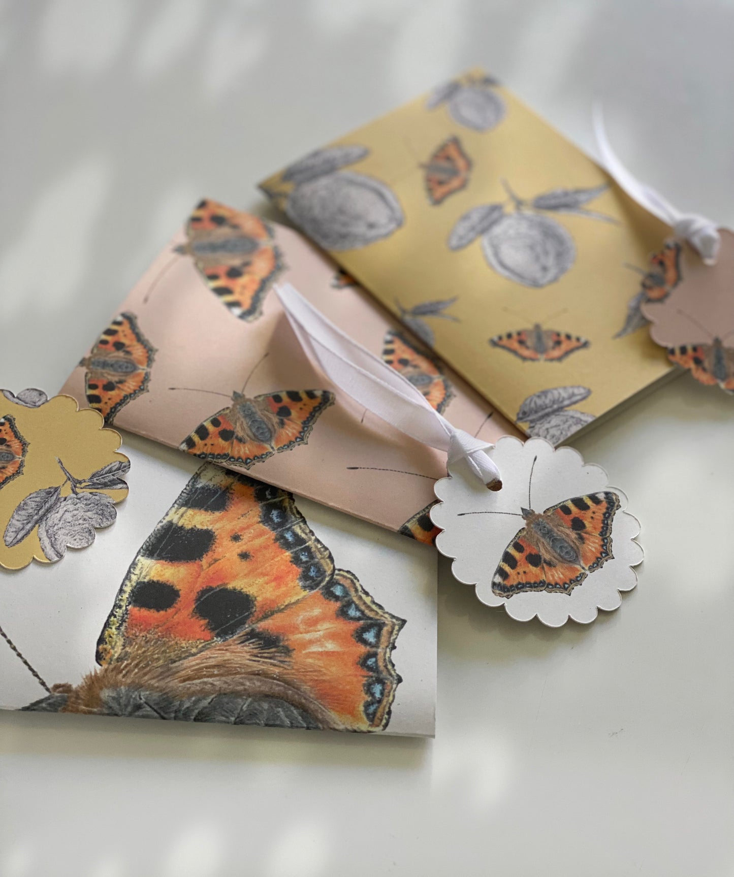 LEMON and BUTTERFLY Gift Tags