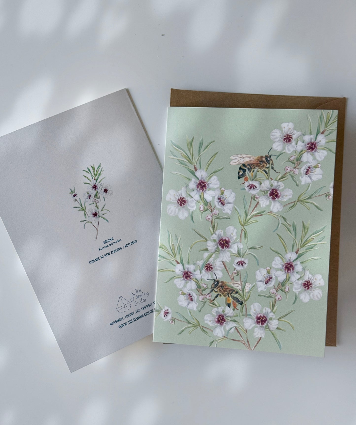 NEW ZEALAND NATIVE PLANTS greeting cards