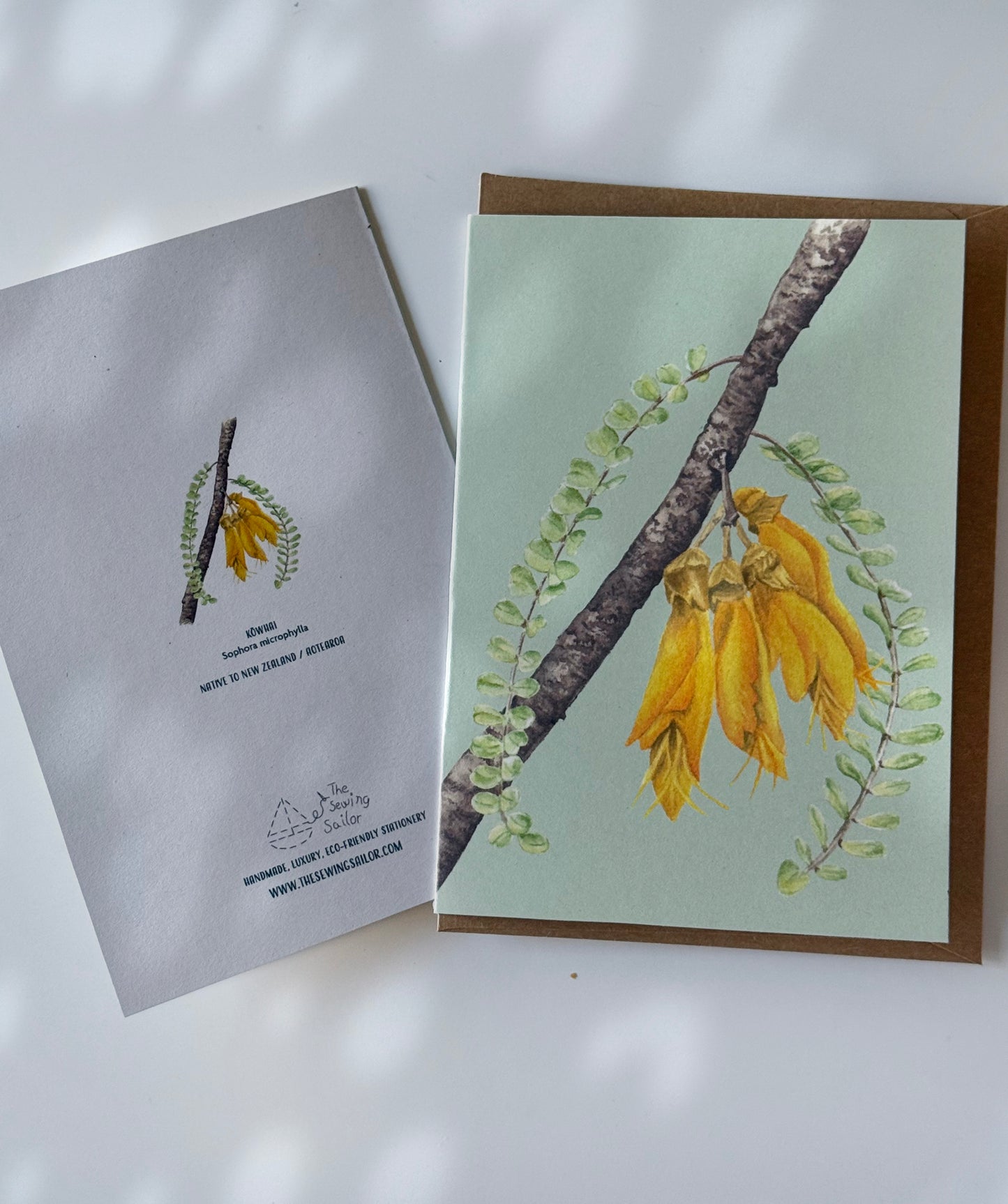 NEW ZEALAND NATIVE PLANTS greeting cards