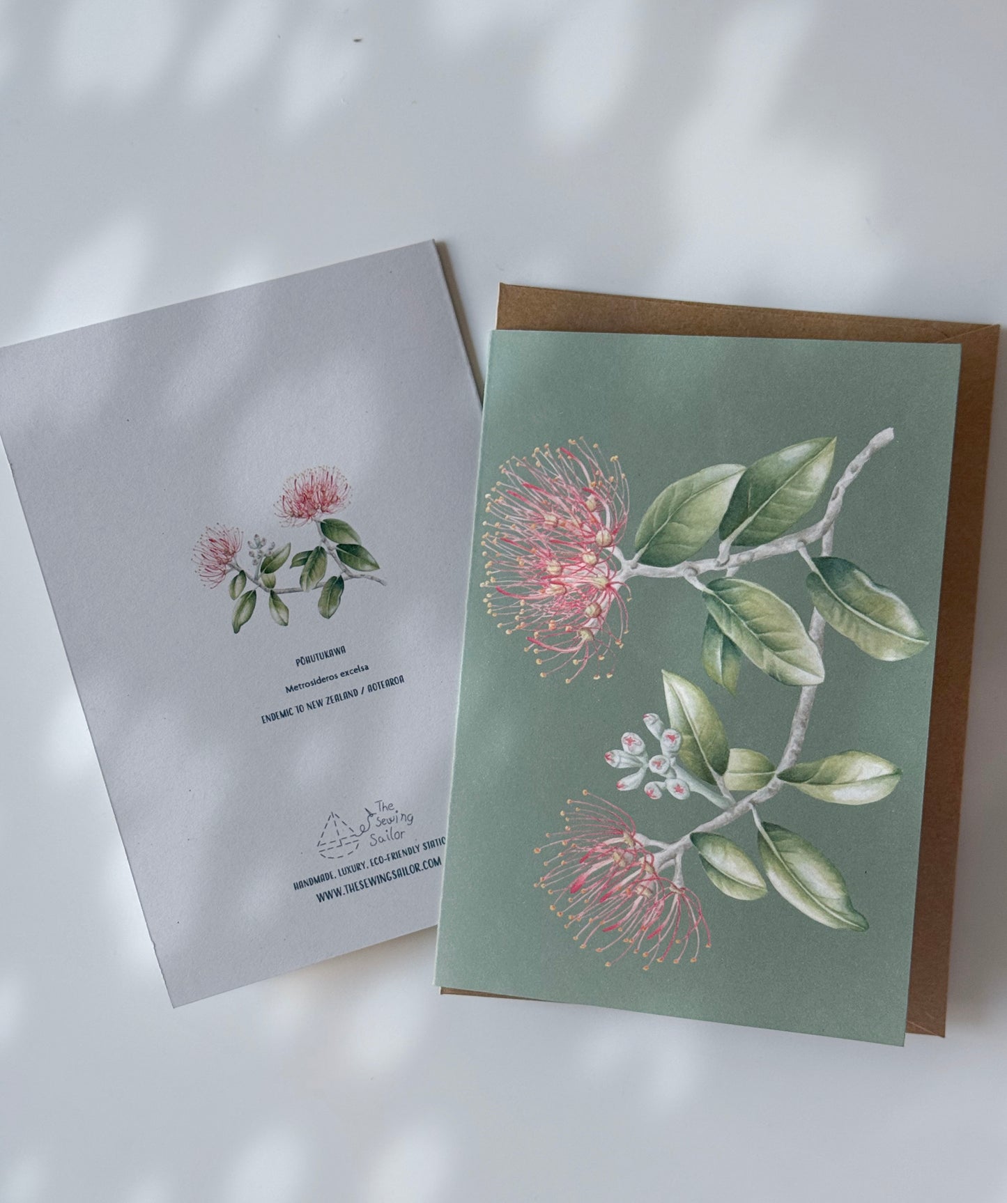 NEW ZEALAND NATIVE PLANTS greeting cards