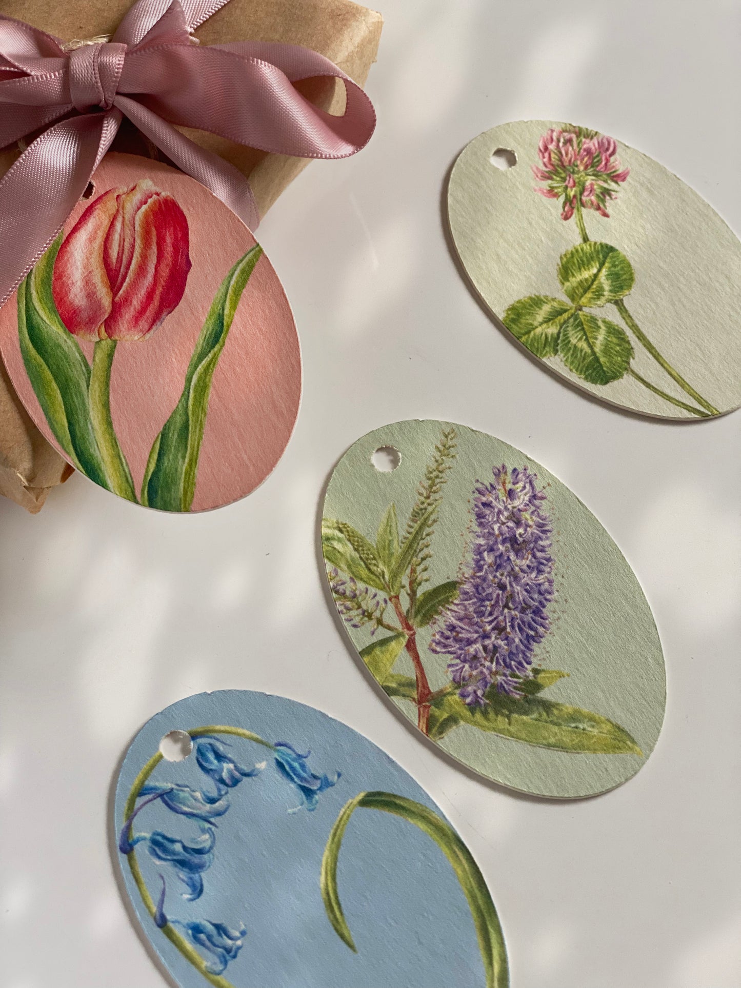 SPRING FLOWERS Gift Tags