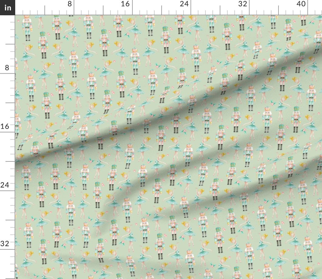 "CHRISTMAS CANDY CANE" CLASSIC STORYBOOK QUILTING FABRIC COLLECTION