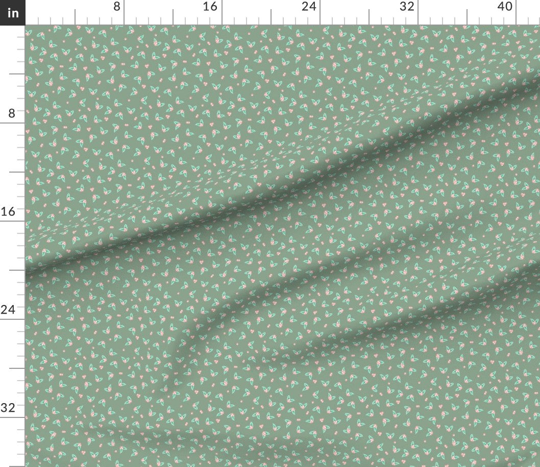 "CHRISTMAS CANDY CANE" CLASSIC STORYBOOK QUILTING FABRIC COLLECTION