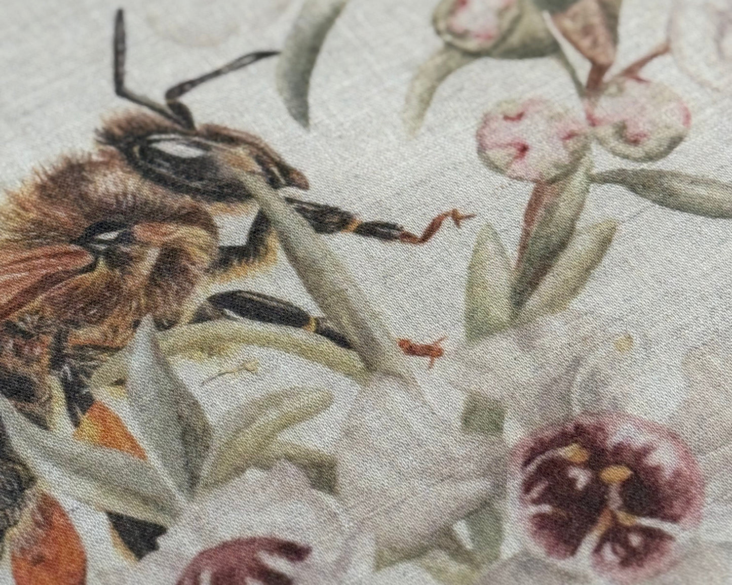BEES and KANUKA LINEN TEA TOWEL