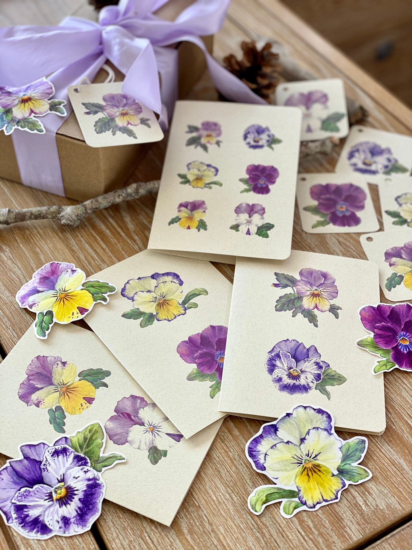 PANSIES stickers