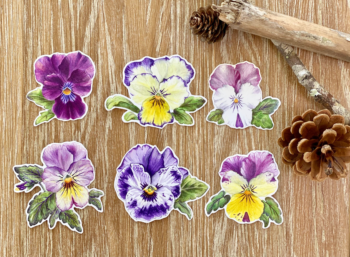PANSIES stickers