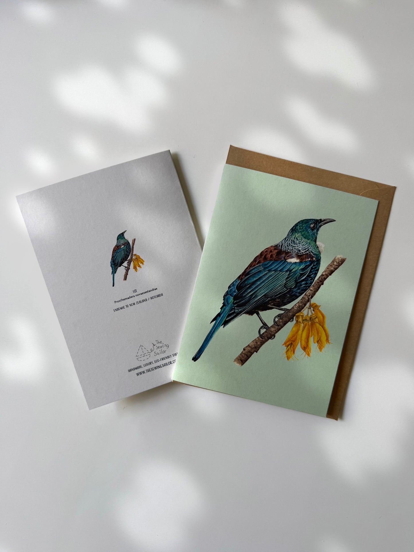 NEW ZEALAND BIRDS greeting cards