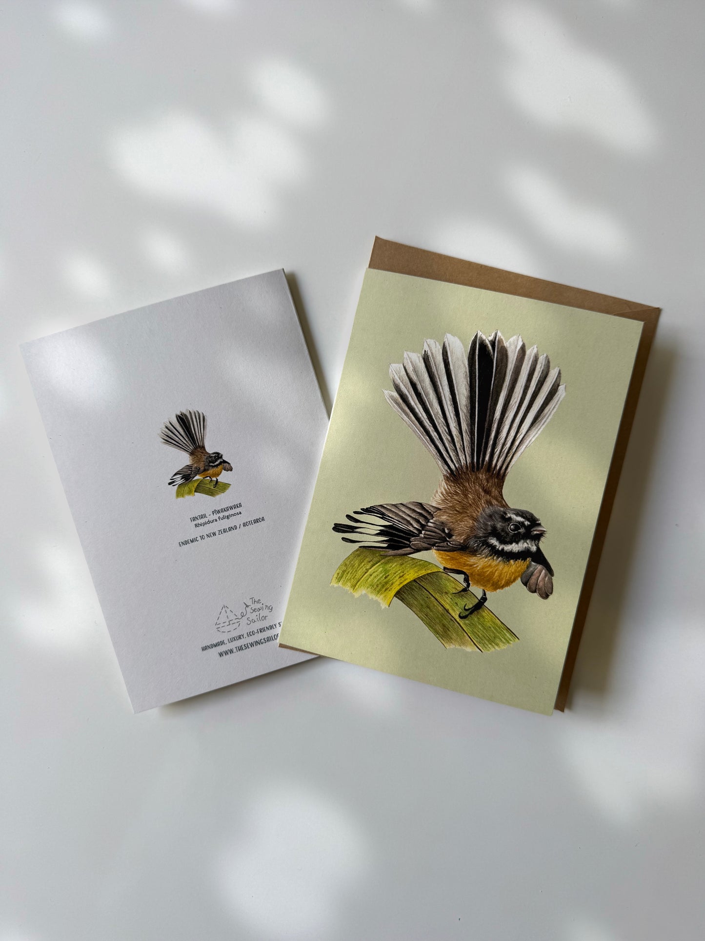NEW ZEALAND BIRDS greeting cards