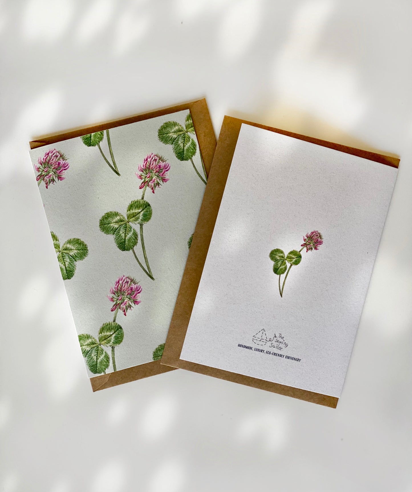 RED CLOVER greeting cards