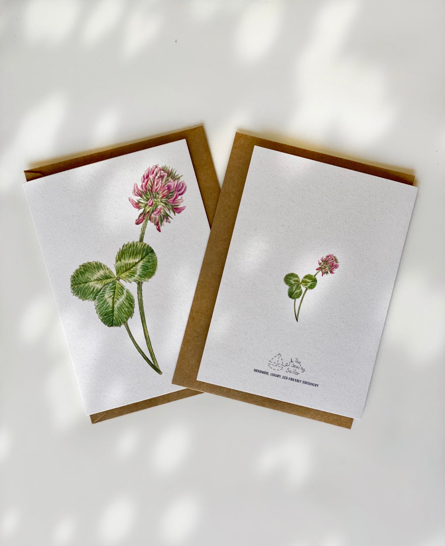 RED CLOVER greeting cards